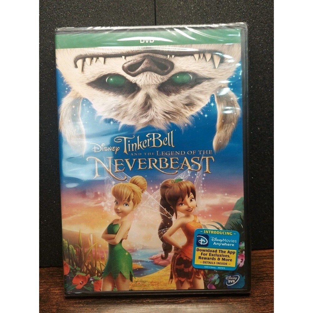 TINKERBELL & THE LEGEND OF THE NEVERBEAST Walt Disney Animated Movie DVD NEW